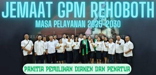 Kertas Suara Pemilihan Diaken dan Penatua Jemaat GPM Rehoboth Masa Pelayanan 2025-2030
