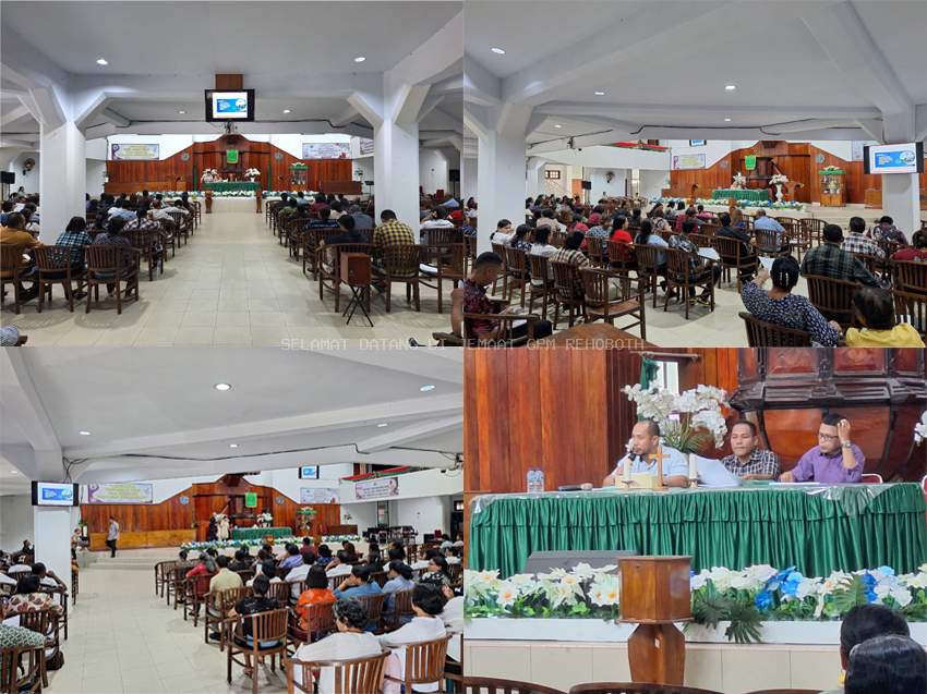Pra Sidang Jemaat GPM Rehoboth ke-52 Tahun 2025
